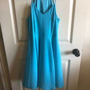 Blue Cocktail Dress